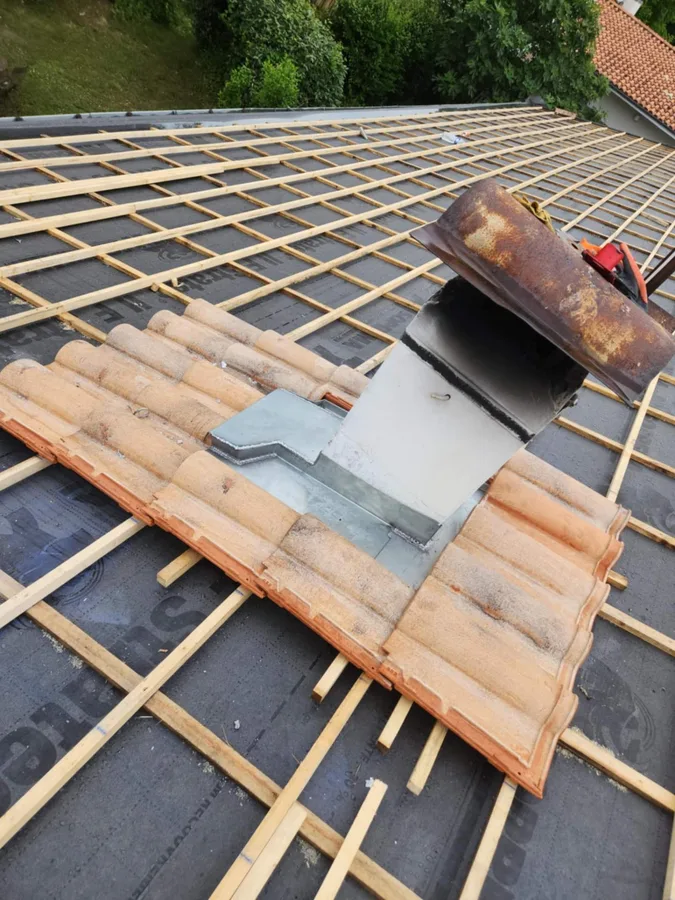 Rénovation sortie de toit Villenave